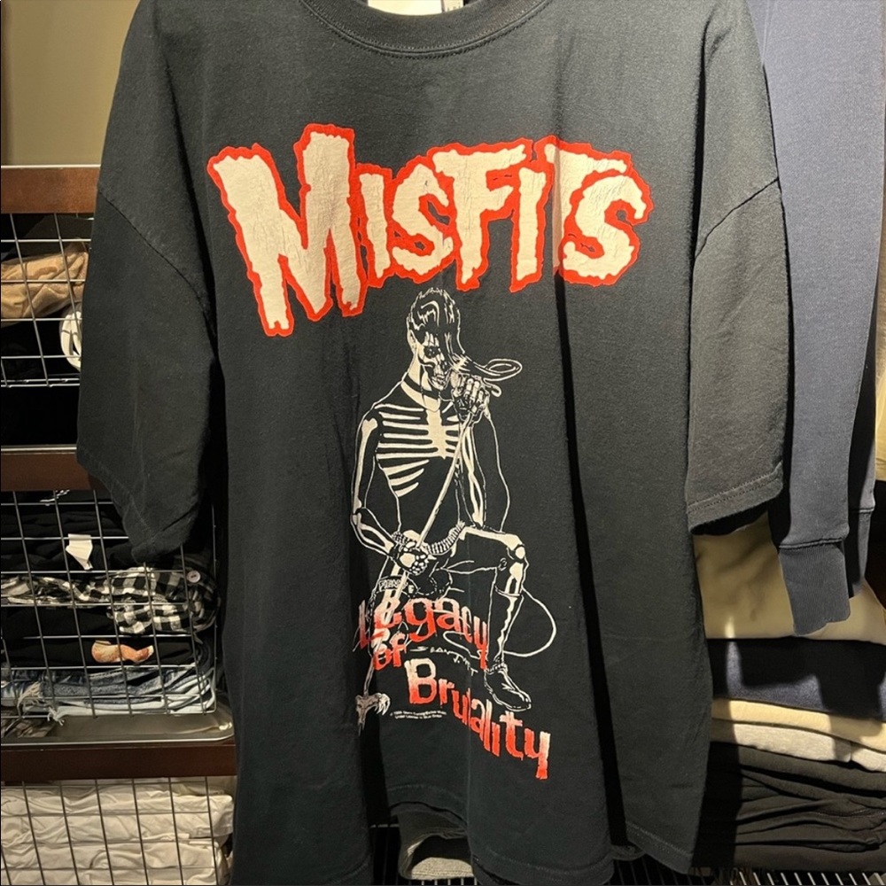Misfits Vintage Tee shirt y2k Tour Legacy of Brutality XXL